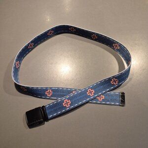 10DEEP NAVY CROSS BELT